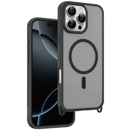 Keephone Apple iPhone 16 Pro MagArmor Magsafe Kılıf - Siyah