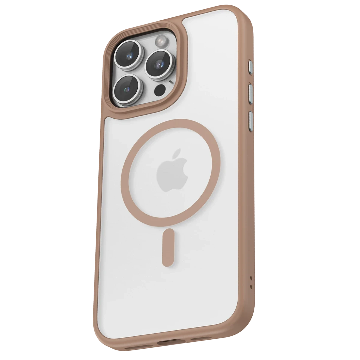 Keephone Apple iPhone 16 Pro Mago Pro Magsafe Kılıf - Çöl Titanyum