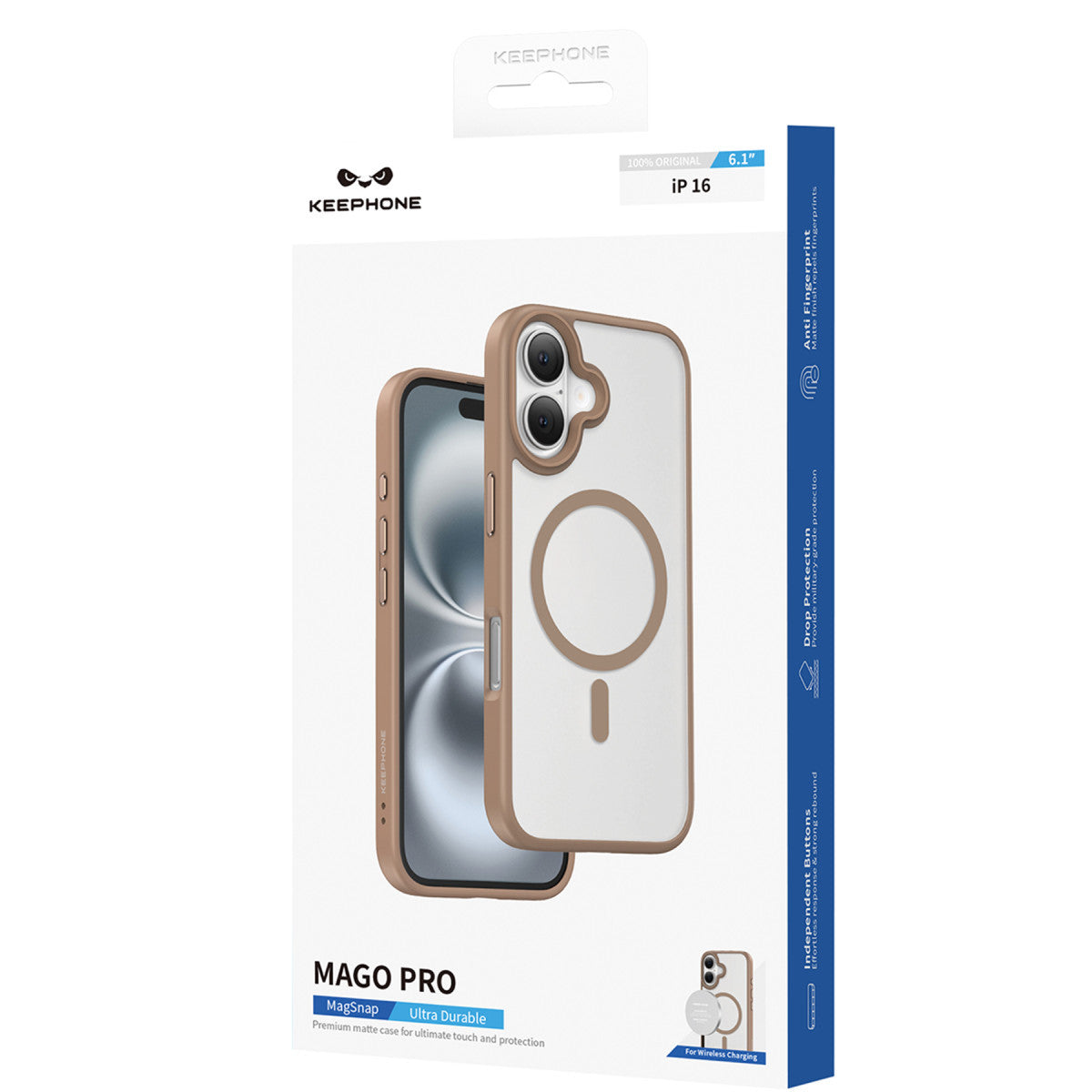 Keephone Apple iPhone 16 Pro Mago Pro Magsafe Kılıf