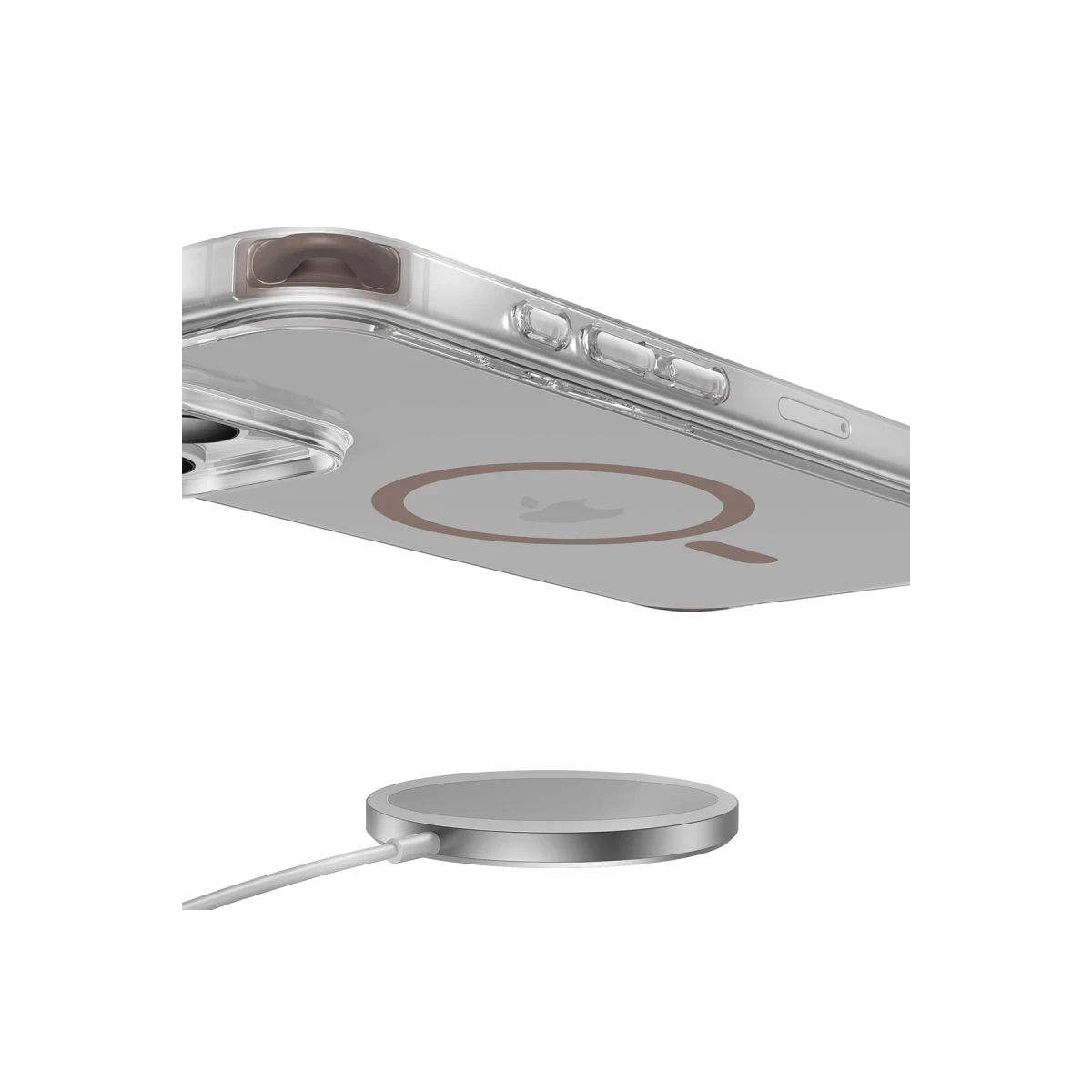 Keephone Apple iPhone 16 Pro MagRock Magsafe Kılıf - Siyah