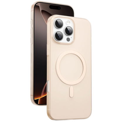 Keephone Apple iPhone 16 Pro Max AirSkin Pro Magsafe Kılıf - Çöl Titanyum
