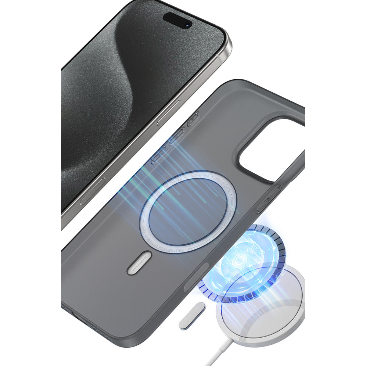 Keephone Apple iPhone 16 Pro Max AirSkin Pro Magsafe Kılıf