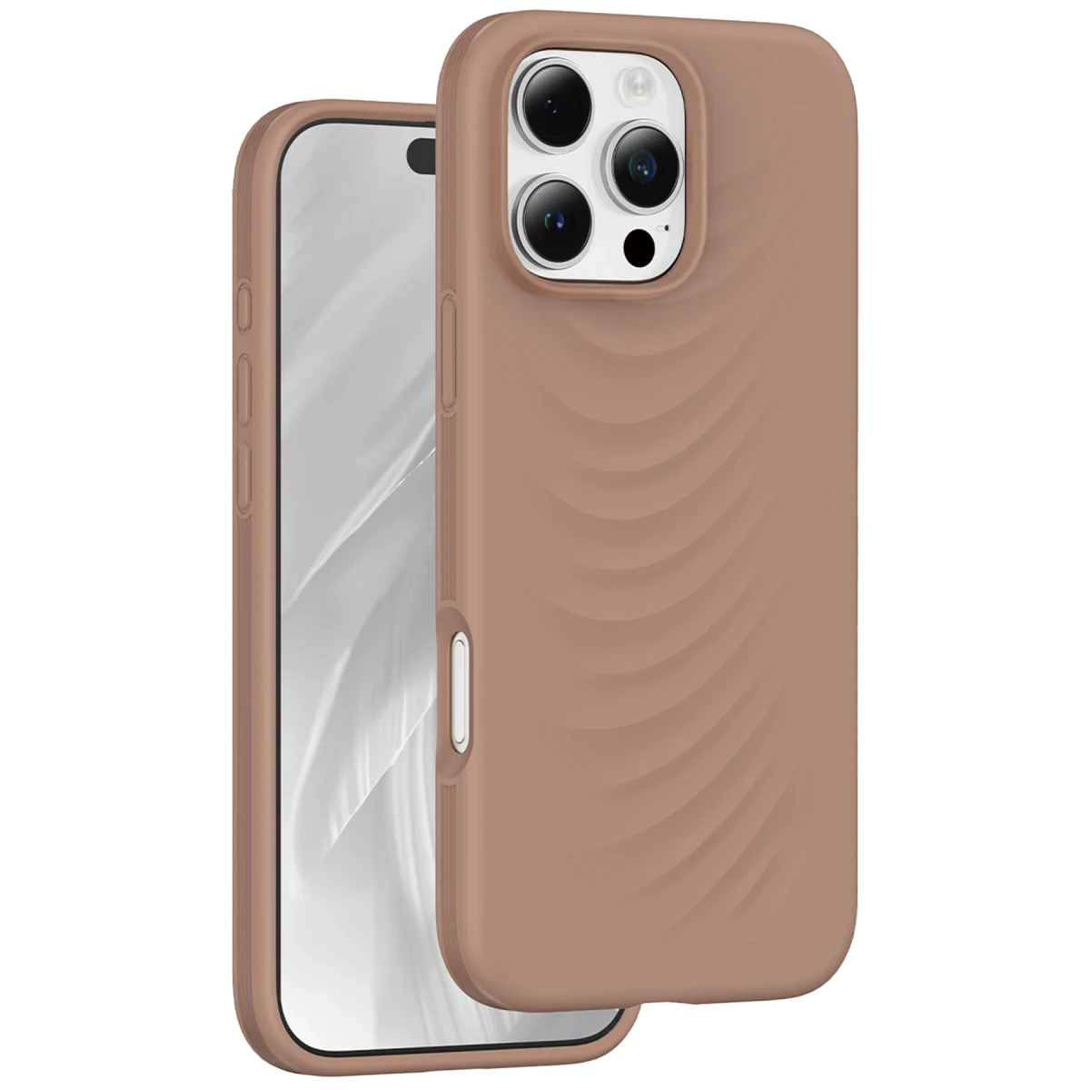 Keephone Apple iPhone 16 Pro Max Benassi Magsafe Kılıf - Çöl Titanyum