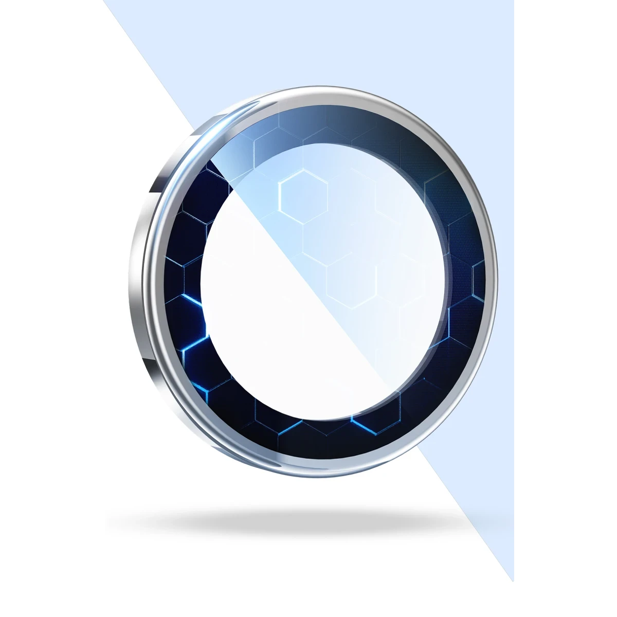 Keephone Apple iPhone 16 Pro Max Bright PVD Metal Kamera Lens - Çöl Titanyum