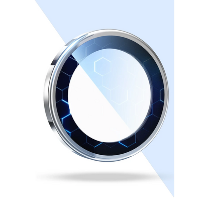 Keephone Apple iPhone 16 Pro Max Bright PVD Metal Kamera Lens - Siyah