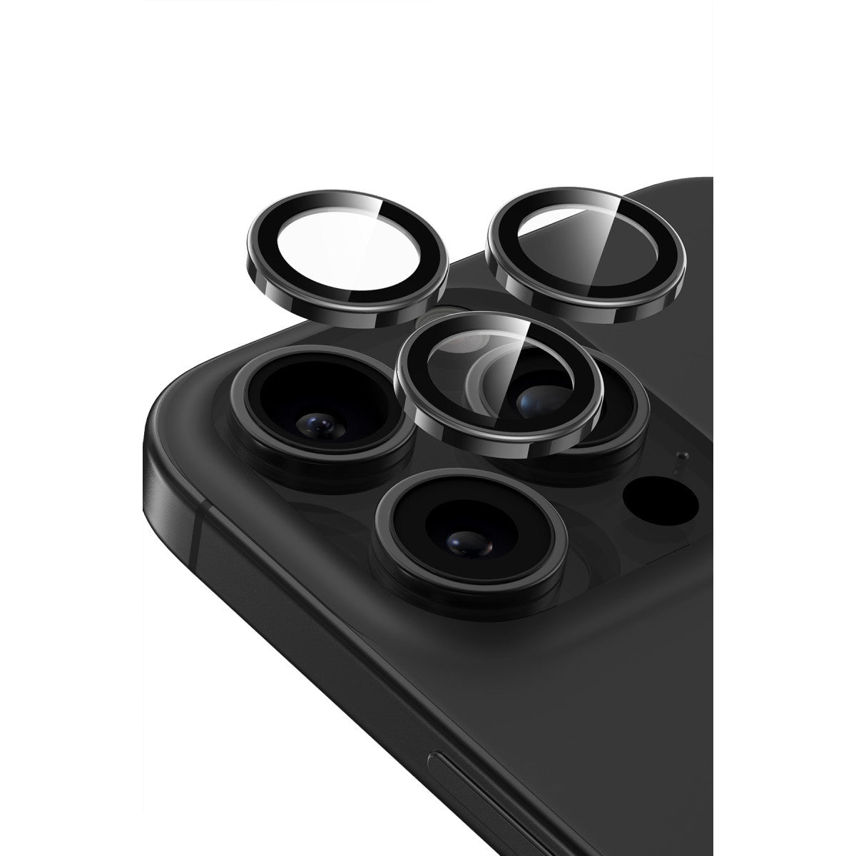 Keephone Apple iPhone 16 Pro Max Bright PVD Metal Kamera Lens