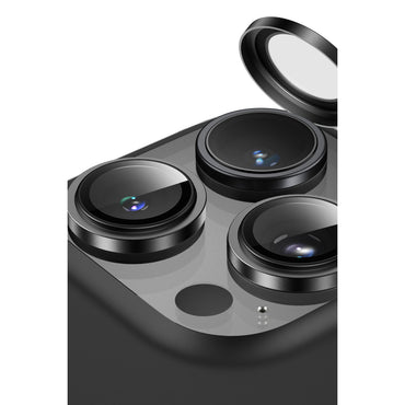 Keephone Apple iPhone 16 Pro Max Capital Alüminyum AR Kamera Lens Koruyucu