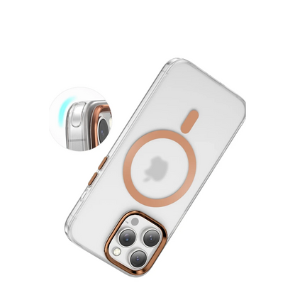 Keephone Apple iPhone 16 Pro Max Dazzle Pro Matte Magsafe Kılıf - Çöl Titanyum