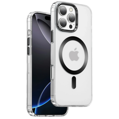Keephone Apple iPhone 16 Pro Max Dazzle Pro Matte Magsafe Kılıf - Siyah Titanyum