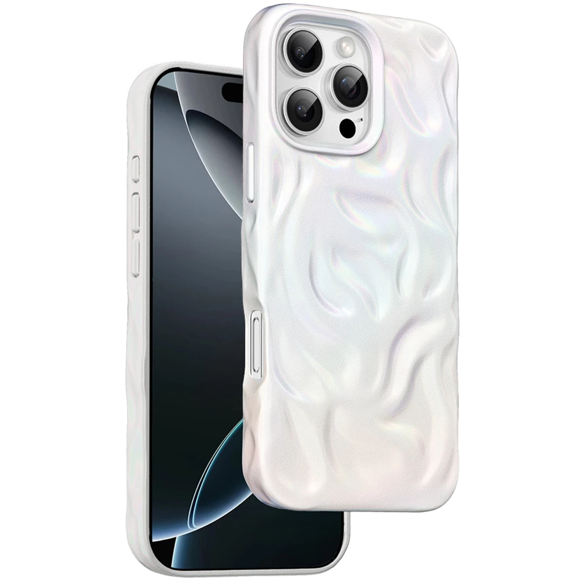 Keephone Apple iPhone 16 Pro Max Dione Magsafe Kılıf - Beyaz