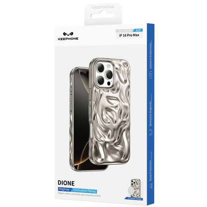 Keephone Apple iPhone 16 Pro Max Dione Magsafe Kılıf - Beyaz