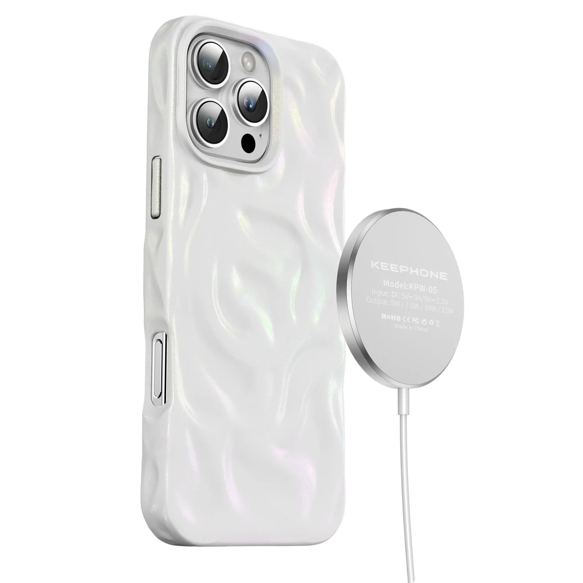 Keephone Apple iPhone 16 Pro Max Dione Magsafe Kılıf - Gold