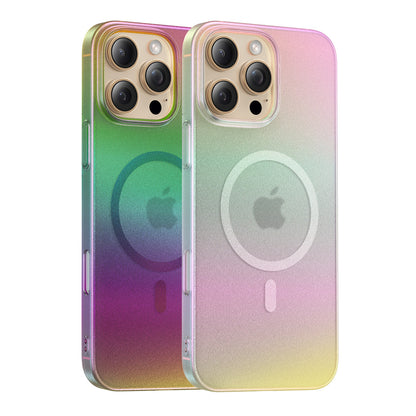 Keephone Apple iPhone 16 Pro Max Fantasia Gökkuşağı Magsafe Kılıf