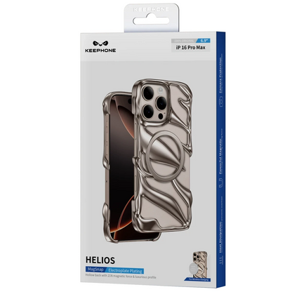 Keephone Apple iPhone 16 Pro Max Helios Magsafe Kılıf - Beyaz