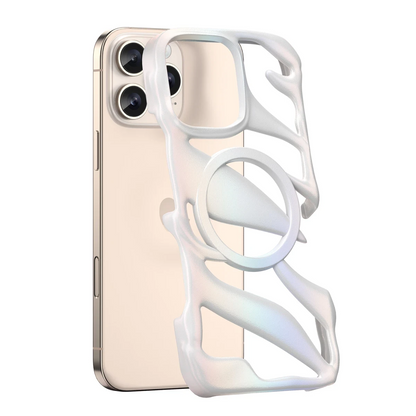 Keephone Apple iPhone 16 Pro Max Helios Magsafe Kılıf - Gold