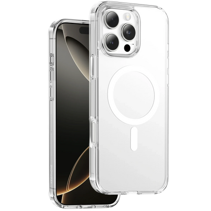 Keephone Apple iPhone 16 Pro Max Hybrid Pro Magsafe Kılıf - Şeffaf