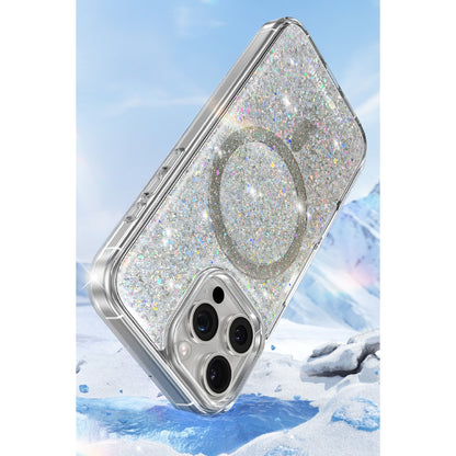 Keephone Apple iPhone 16 Pro Max Interstellar Glitter Magsafe Kılıf