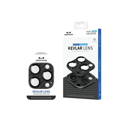 Keephone Apple iPhone 16 Pro Max Kevlar Kamera Lens