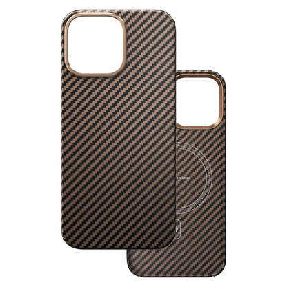 Keephone Apple iPhone 16 Pro Max Kevlar Magsafe Kılıf - Siyah