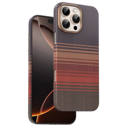 Keephone Apple iPhone 16 Pro Max Kevlar Seanova Magsafe Kılıf - Sunrise