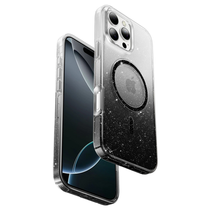 Keephone Apple iPhone 16 Pro Max Lillian Simli Magsafe Kılıf - Siyah