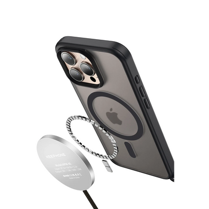 Keephone Apple iPhone 16 Pro Max MagArmor Magsafe Kılıf - Çöl Titanyum