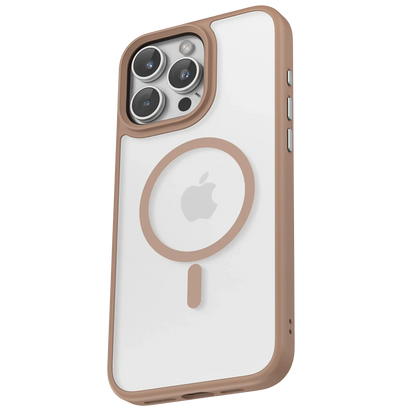 Keephone Apple iPhone 16 Pro Max Mago Pro Magsafe Kılıf - Çöl Titanyum