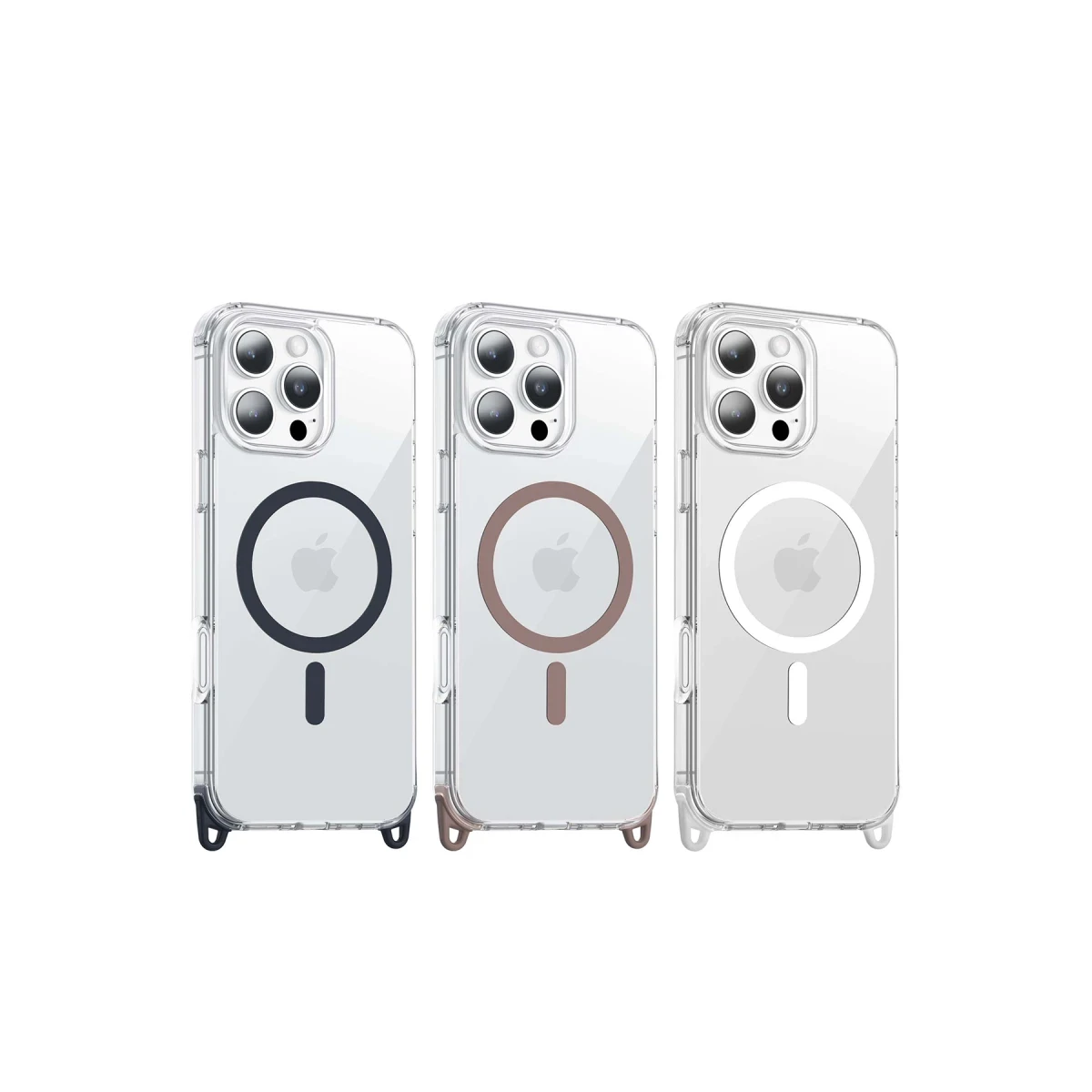 Keephone Apple iPhone 16 Pro Max MagRock Magsafe Kılıf - Çöl Titanyum