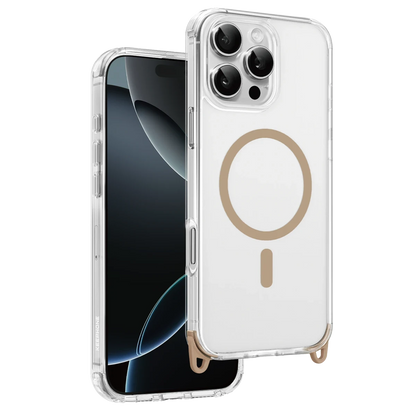 Keephone Apple iPhone 16 Pro Max MagRock Magsafe Kılıf - Çöl Titanyum