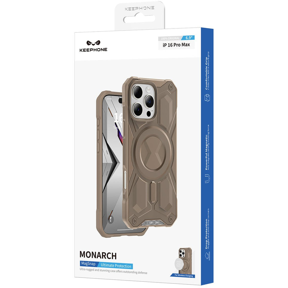 Keephone Apple iPhone 16 Pro Max Monarch Magsafe Kılıf
