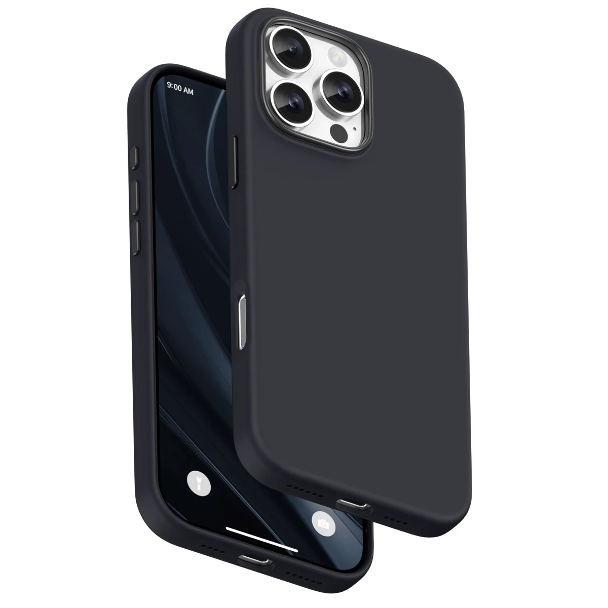 Keephone Apple iPhone 16 Pro Max Rosana Silikon Kılıf - Çöl Titanyum