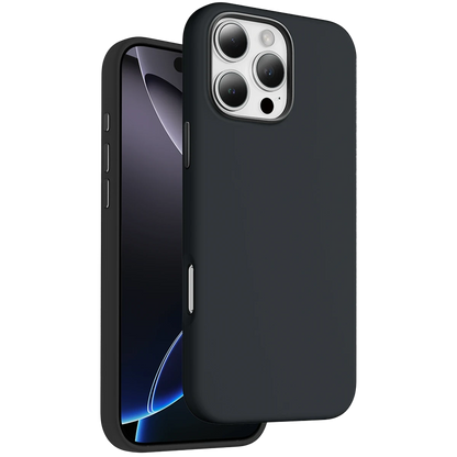 Keephone Apple iPhone 16 Pro Max Rosana Silikon Kılıf - Siyah