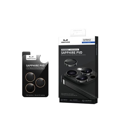 Keephone Apple iPhone 16 Pro Max Sapphire PVD Kamera Lens