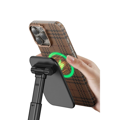 Keephone Apple iPhone 16 Pro Max Scots Kevlar Magsafe Kılıf - Çöl Titanyum