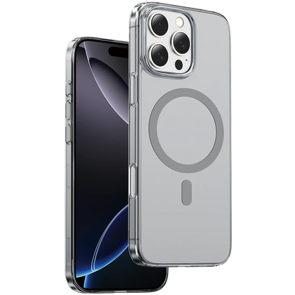 Keephone Apple iPhone 16 Pro Max X-Crystal Slim Magsafe Kılıf - Natural Titanyum