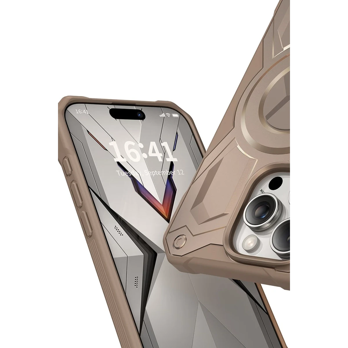 Keephone Apple iPhone 16 Pro Monarch Magsafe Kılıf - Siyah