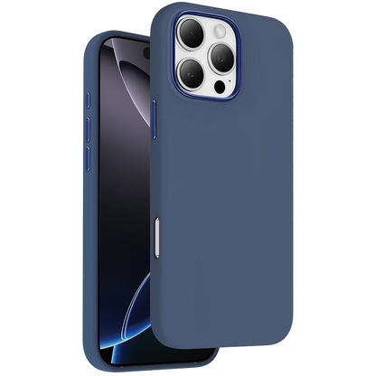 Keephone Apple iPhone 16 Pro Rosana Silikon Kılıf - Mavi