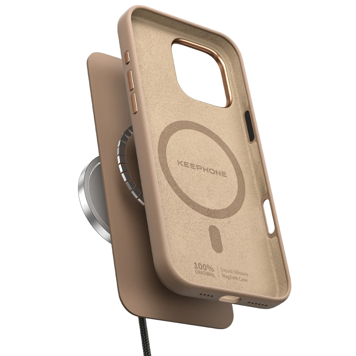 Keephone Apple iPhone 16 Pro Rosana Silikon Kılıf - Mavi