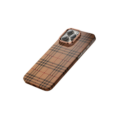 Keephone Apple iPhone 16 Pro Scots Kevlar Magsafe Kılıf - Çöl Titanyum