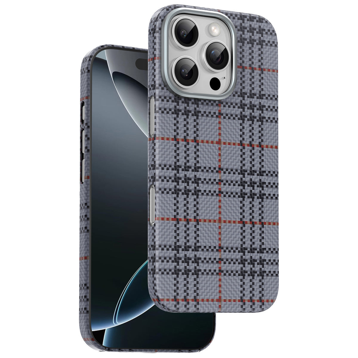 Keephone Apple iPhone 16 Pro Scots Kevlar Magsafe Kılıf