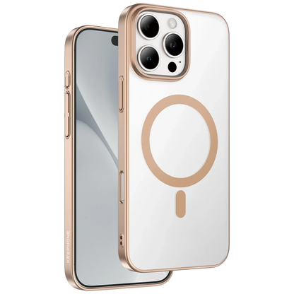 Keephone Apple iPhone 16 Pro Skingrip Magsafe Kılıf - Çöl Titanyum