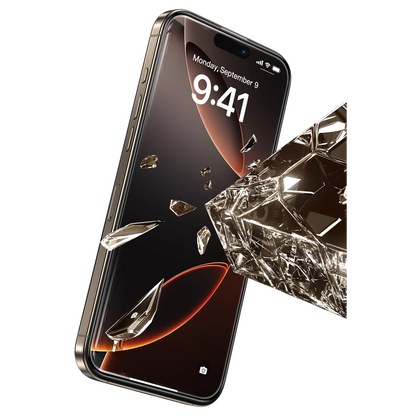 Keephone Apple iPhone 16 Pro UltraCurve HD 3D Cam Ekran Koruyucu - Siyah