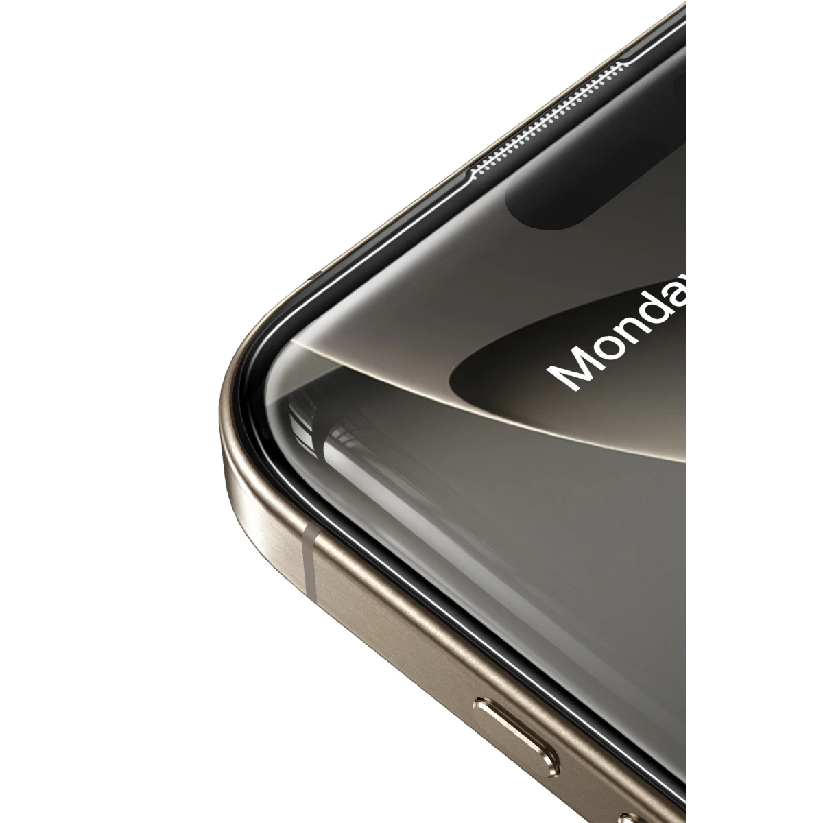 Keephone Apple iPhone 16 Pro UltraCurve HD 3D Cam Ekran Koruyucu - Siyah