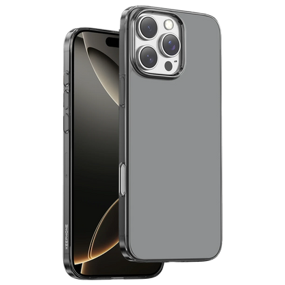 Keephone Apple iPhone 16 Pro X-Crystal Slim Kılıf - Siyah