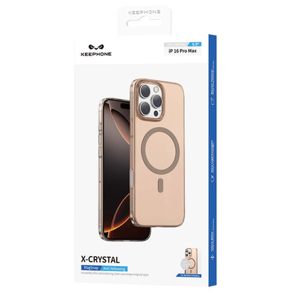 Keephone Apple iPhone 16 Pro X-Crystal Slim Magsafe Kılıf