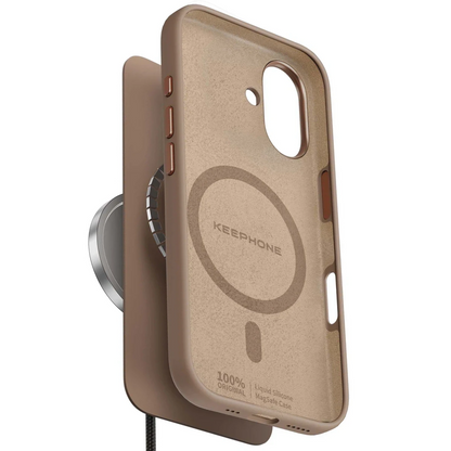 Keephone Apple iPhone 16 Rosana Silikon Kılıf - Siyah