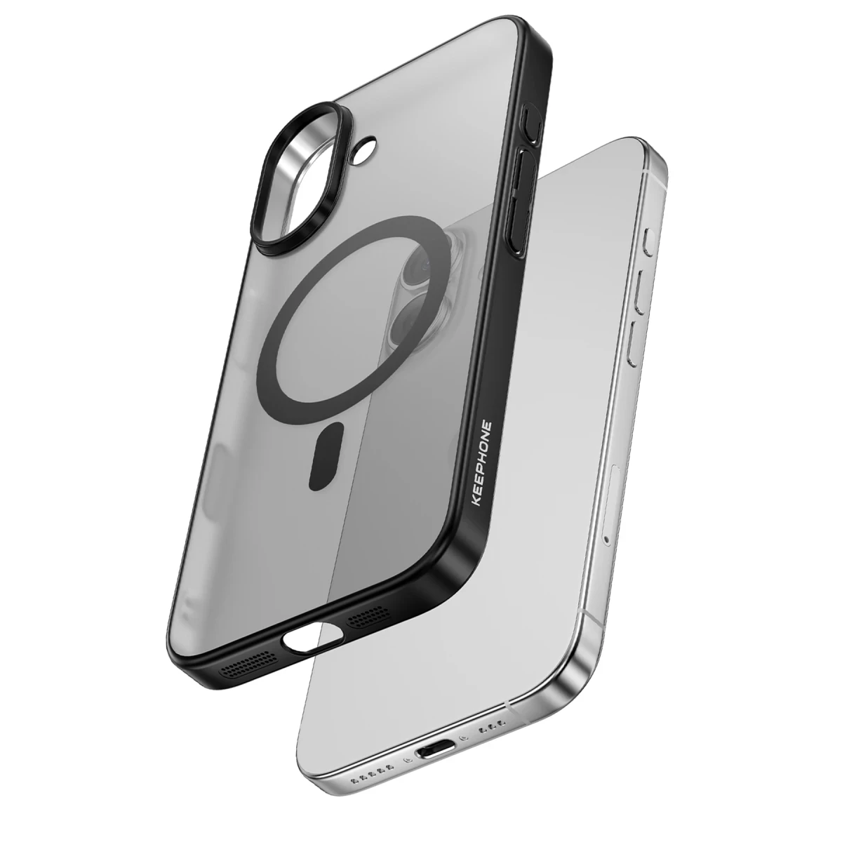 Keephone Apple iPhone 16 Skingrip Magsafe Kılıf - Çöl Titanyum