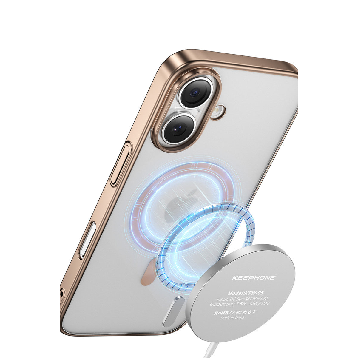 Keephone Apple iPhone 16 Skingrip Magsafe Kılıf