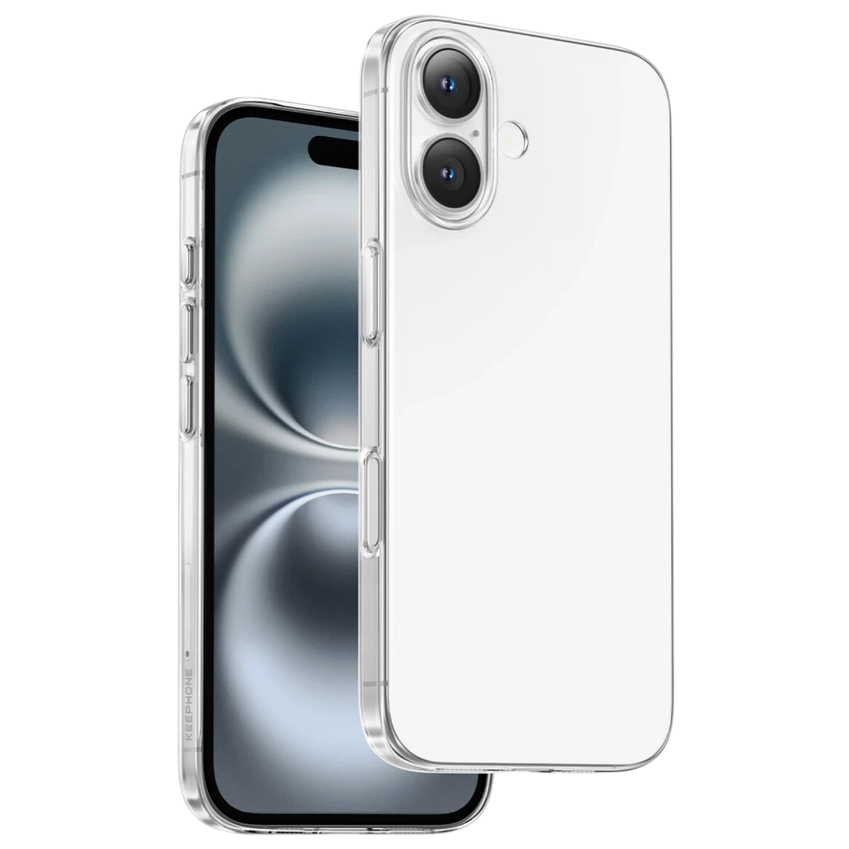 Keephone Apple iPhone 16 X-Crystal Slim Kılıf - Şeffaf