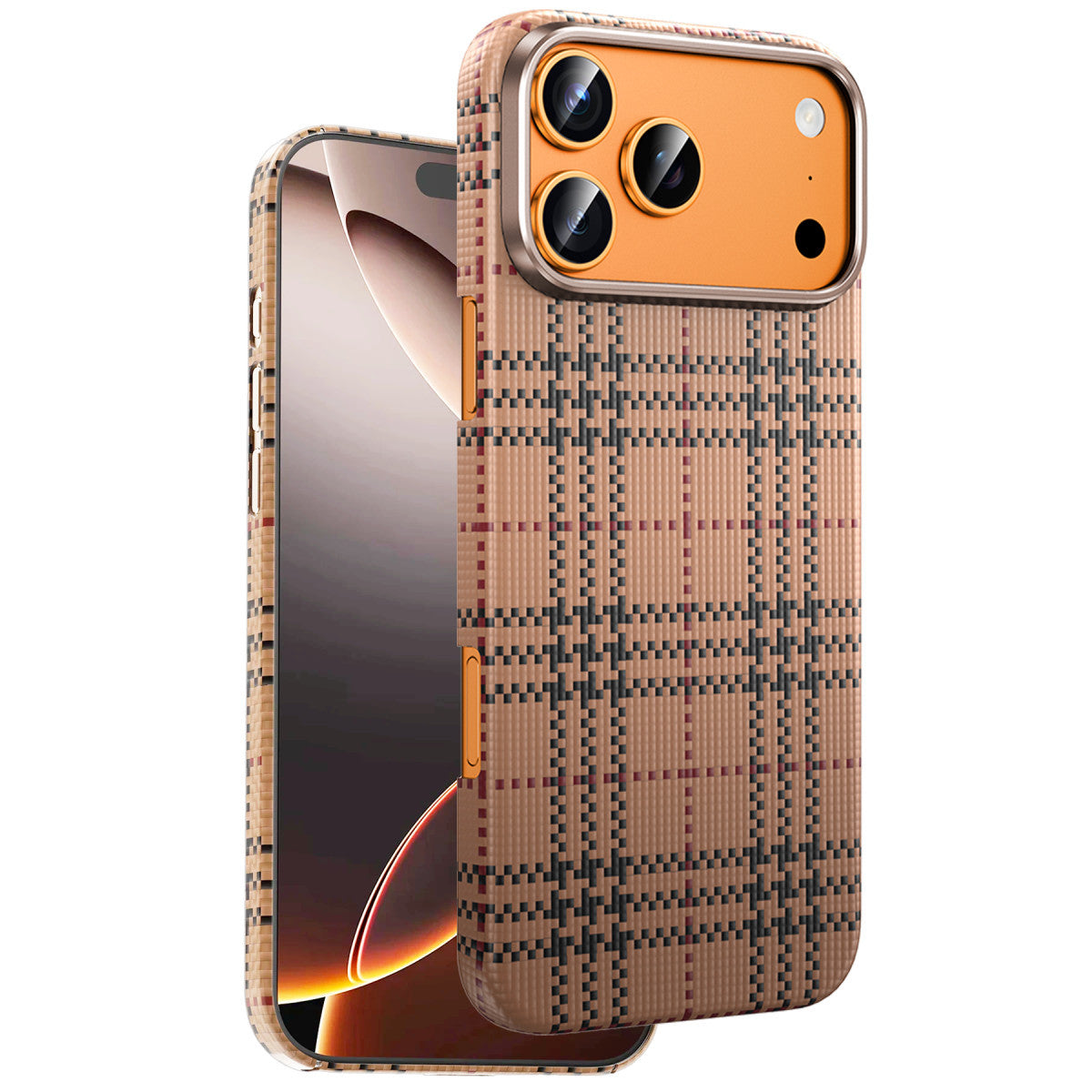 Keephone Apple iPhone 17 Pro Scots Kevlar Magsafe Kılıf